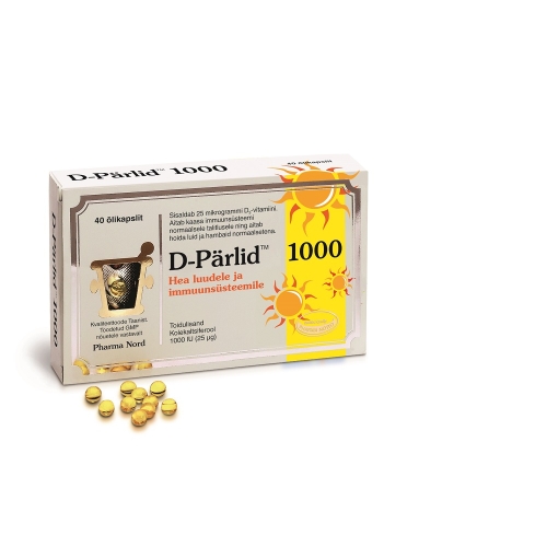 D-PÄRLID 1000 KAPSLID N40 - Tootepilt 