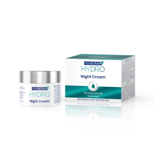 Product image of NOVACLEAR HYDRO ÖÖKREEM HÜALUROONHAPPEGA 50ML