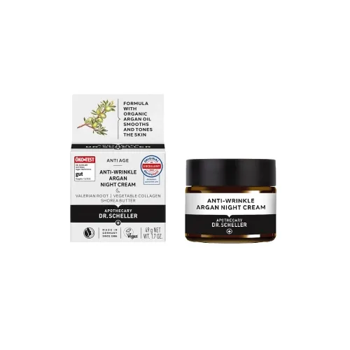 DR. SCHELLER ÖÖKREEM KORTSUDEVASTANE ARGAANIAÕLIGA 50ML - Tootepilt 