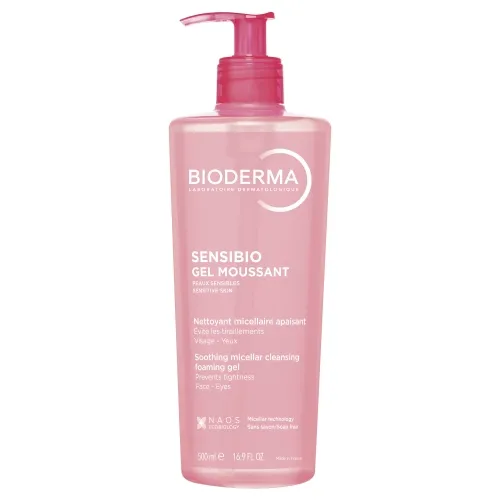 BIODERMA SENSIBIO NÄOPESUGEEL TUNDLIKULE NAHALE 500ML