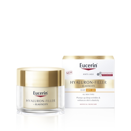 EUCERIN HYALURON FILLER+ELASTICITY PÄEVAKREEM SPF30 50ML - Tootepilt 