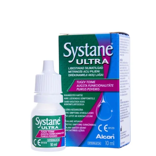 SYSTANE ULTRA NIISUTAVAD SILMATILGAD 10ML - Tootepilt 