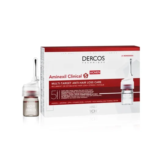 VICHY AMINEXIL CLINICAL 5 NAISTELE 21X6ML - Tootepilt 