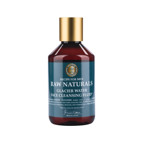 RECIPE FOR MEN RAW NATURALS NÄOPUHASTUSVEDELIK 250ML - Tootepilt 