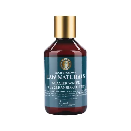 RECIPE FOR MEN RAW NATURALS NÄOPUHASTUSVEDELIK 250ML - Tootepilt 