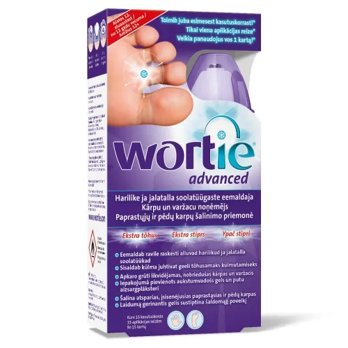 WORTIE ADVANCED SOOLATÜÜGASTE EEMALDAJA 50ML - Tootepilt 