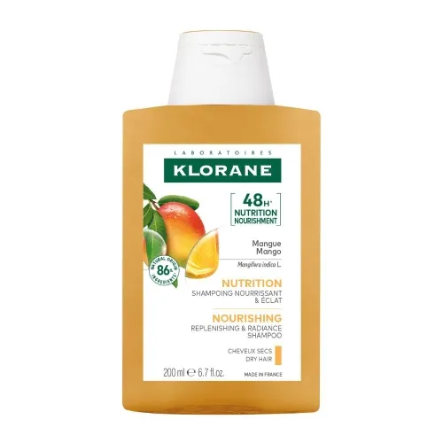 KLORANE SHAMPOON MANGO KUIVADELE JUUSTELE 200ML