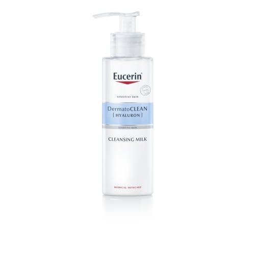 EUCERIN DERMATOCLEAN NÄOPUHASTUSPIIM TUNDLIKULE NAHALE 200ML - Tootepilt 