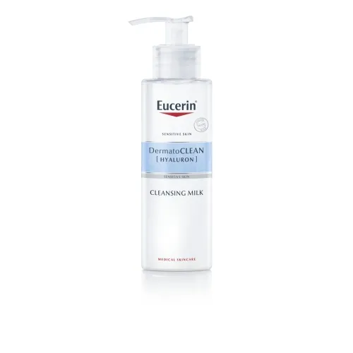 EUCERIN DERMATOCLEAN NÄOPUHASTUSPIIM TUNDLIKULE NAHALE 200ML - Tootepilt 
