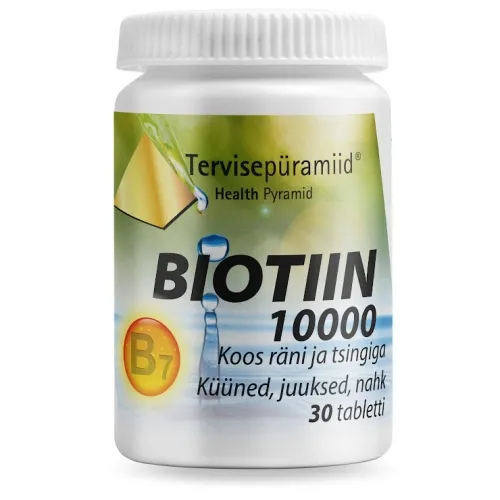 Product image of TERVISEPÜRAMIID BIOTIIN 10000 N30