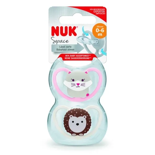 Product image of NUK RÕNGASLUTT SPACE 0-6 KUUD SIL N2