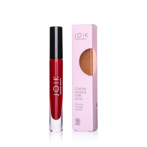 JOIK ORGANIC HUULEÕLI TOONIV JA HOOLDAV 04 RUBY RED 10ML - Tootepilt 2