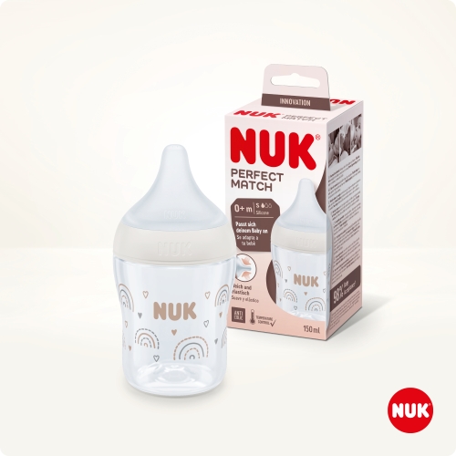 NUK PERFECT MATCH LUTIPUDEL SILIK. S 150ML - Tootepilt 