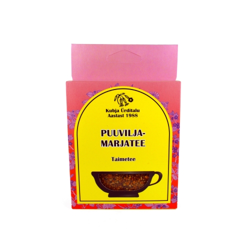 Product image of KUBJA PUUVILJA-MARJATEE 50G (KARP)