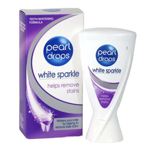 PEARL DROPS WHITE SPARKLE HAMBAPASTA VALGENDAV 50ML - Tootepilt 