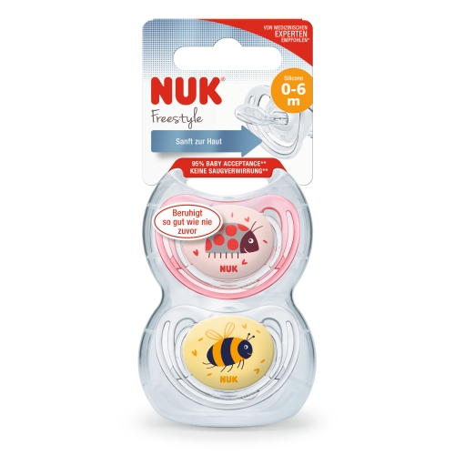 NUK UNELUTT FREESTYLE 1 (SILIK) 0-6 KUUD N2 - Tootepilt 