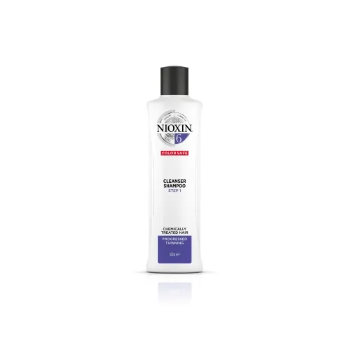 NIOXIN SYS6 SHAMPOON KEEMILISELT TÖÖDELDUD JUUSTELE 300ML - Tootepilt 
