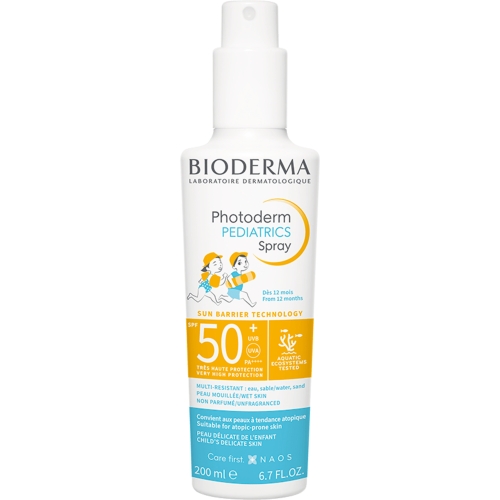 Product image of BIODERMA PHOTODERM PÄIKESEKAITSESPREI LASTELE SPF50+ 200ML