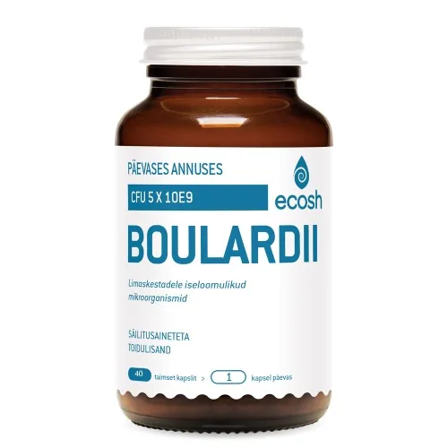 ECOSH BOULARDII KAPSLID 250MG N40 - Tootepilt 