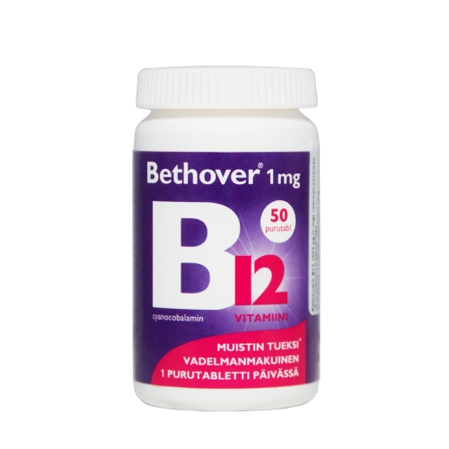 Product image of BETHOVER B12 VITAMIIN IMEMISTBL 1000MCG N50