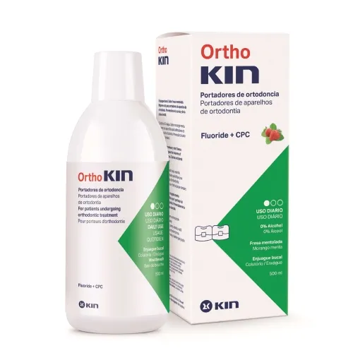 KIN ORTHO SUUVESI MAASIKA-MÜNDI 500ML BREKETITEKANDJALE - Tootepilt 