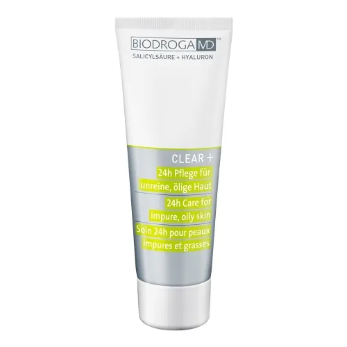 BIODROGA MD CLEAR+ 24H NÄOKREEM EBAPUHAS KOMB NAHK 75ML - Tootepilt 