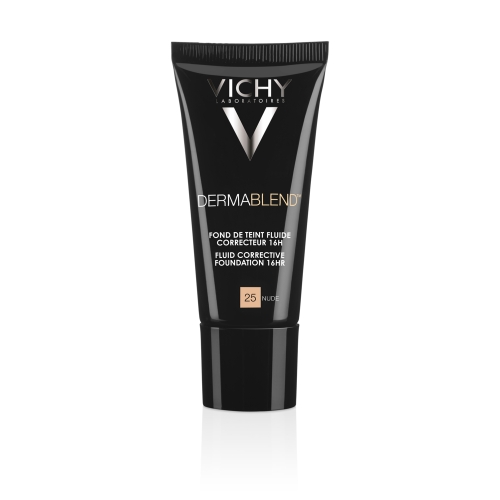 VICHY DERMABLEND 25 NUDE JUMESTUSEMULSIOON 16H SPF35 30ML - Tootepilt 