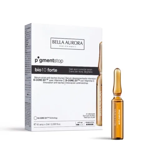 Product image of BELLA AURORA BIO10 FORTE AMPULLID DEPIGMENTEERIVAD 15X2ML