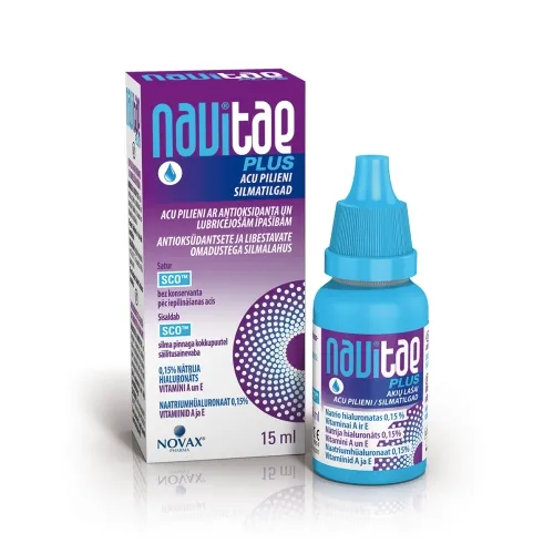 NAVITAE PLUS SILMATILGAD 15ML - Tootepilt 