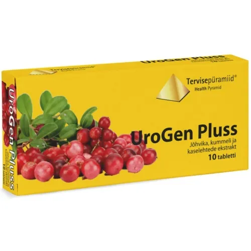 TERVISEPÜRAMIID UROGEN PLUSS TBL N10 - Tootepilt 
