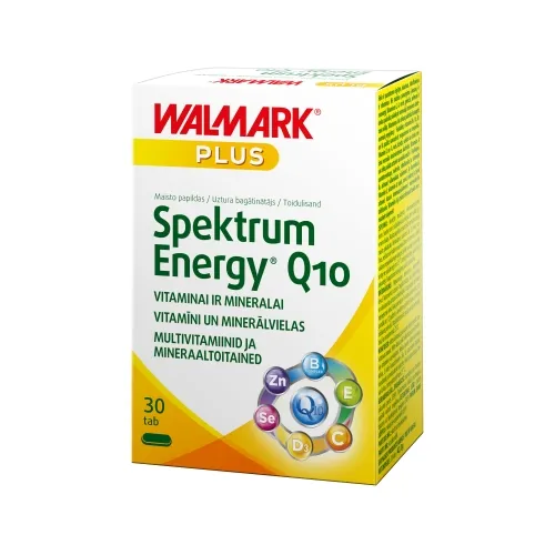 WALMARK SPEKTRUM ENERGY Q10 TBL N30 - Tootepilt 