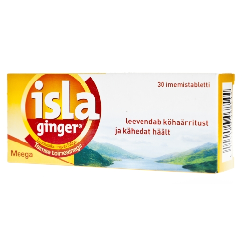 ISLA-GINGER PASTILLID N30
