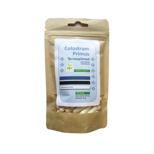 COLOSTRUM PRIMUS TERNESPIIMA KAPSLID 300MG N100 - Tootepilt 