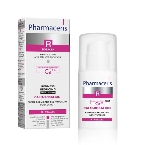 Product image of PHARMACERIS R CALM-ROSALGIN ÖÖKREEM PUNETUST VÄHENDAV 30ML