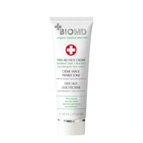 BIOMD FIRST AID NÄOKREEM TUNDLIKULE NAHALE 40ML - Tootepilt 