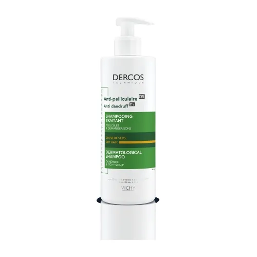VICHY DERCOS ŠAMPOON KÕÕMAVASTANE KUIVADELE JUUSTELE 390ML - Tootepilt 