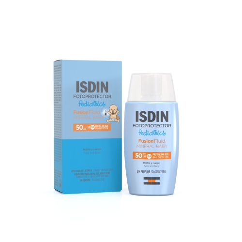 Product image of ISDIN SUN PÄIKESEKAITSEEMULSIOON MINERAL LASTELE SPF50 50ML UUS