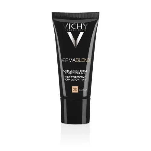 VICHY DERMABLEND 20 VANILLA KORRIGEERIV JUMESTUSEMULSIOON SPF35 30ML - Tootepilt 