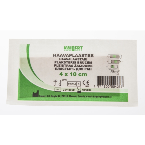 HAAVAPLAASTER 4X10CM (KAIGERT) - Tootepilt 
