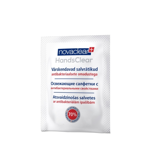 NOVACLEAR ANTIBAKTERIAALSED SALVRÄTIKUD N1 - Tootepilt 