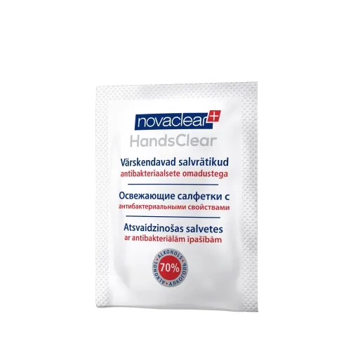 NOVACLEAR ANTIBAKTERIAALSED SALVRÄTIKUD N1 - Tootepilt 