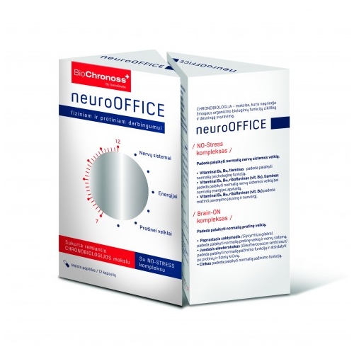 BIOCHRONOSS NEUROOFFICE KAPSLID N12 - Tootepilt 