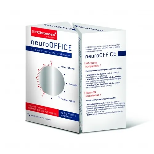 BIOCHRONOSS NEUROOFFICE KAPSLID N12 - Tootepilt 