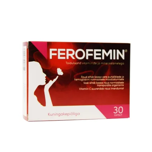 FEROFEMIN KAPSLID N30 - Tootepilt 
