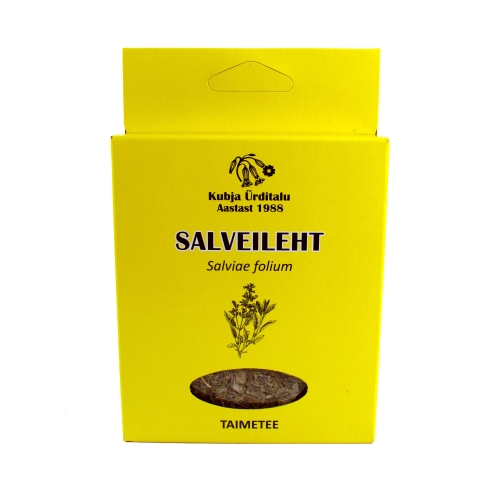 Product image of KUBJA SALVEILEHT (SALVIAE FOLIAE) 20G (KARP)