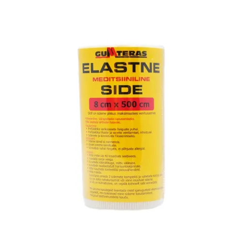 ELASTIKSIDE GUMTERAS  8CMX5M (KINNITUSKLAMBRIGA)