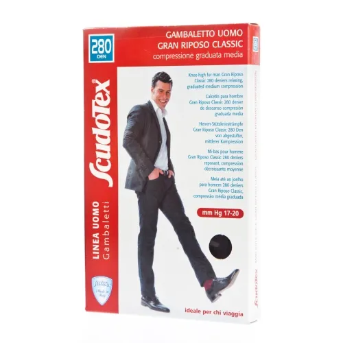 SCUDOTEX PÕLVIKUD 280DEN T3 NERO MUST