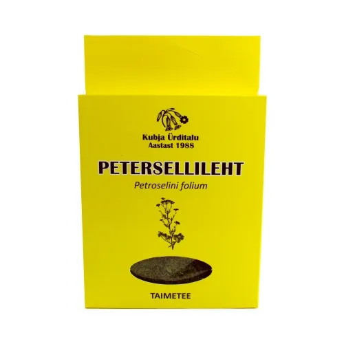 KUBJA PETERSELLILEHED (PETROSELINI FOLIA) 15G (KARP)