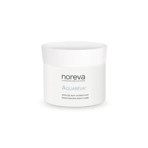 NOREVA AQUAREVA ÖÖKREEM NIISUTAV KUIVALE NAHALE 50ML - Tootepilt 