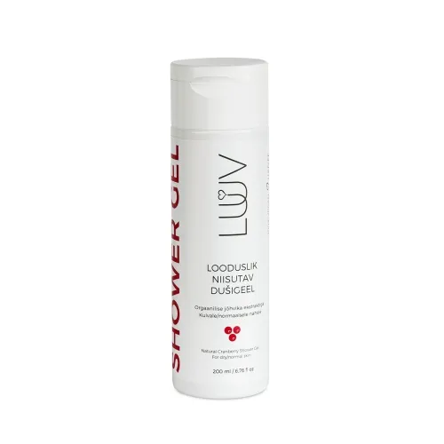 LUUV DUSHIGEEL NIISUTAV ORGAANILISE JÕHVIKAGA 200ML - Tootepilt 